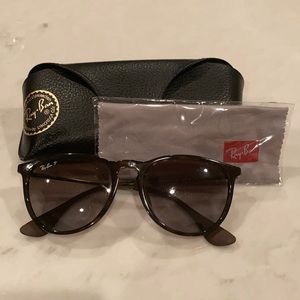 RayBan Erika tortoise sunglasses